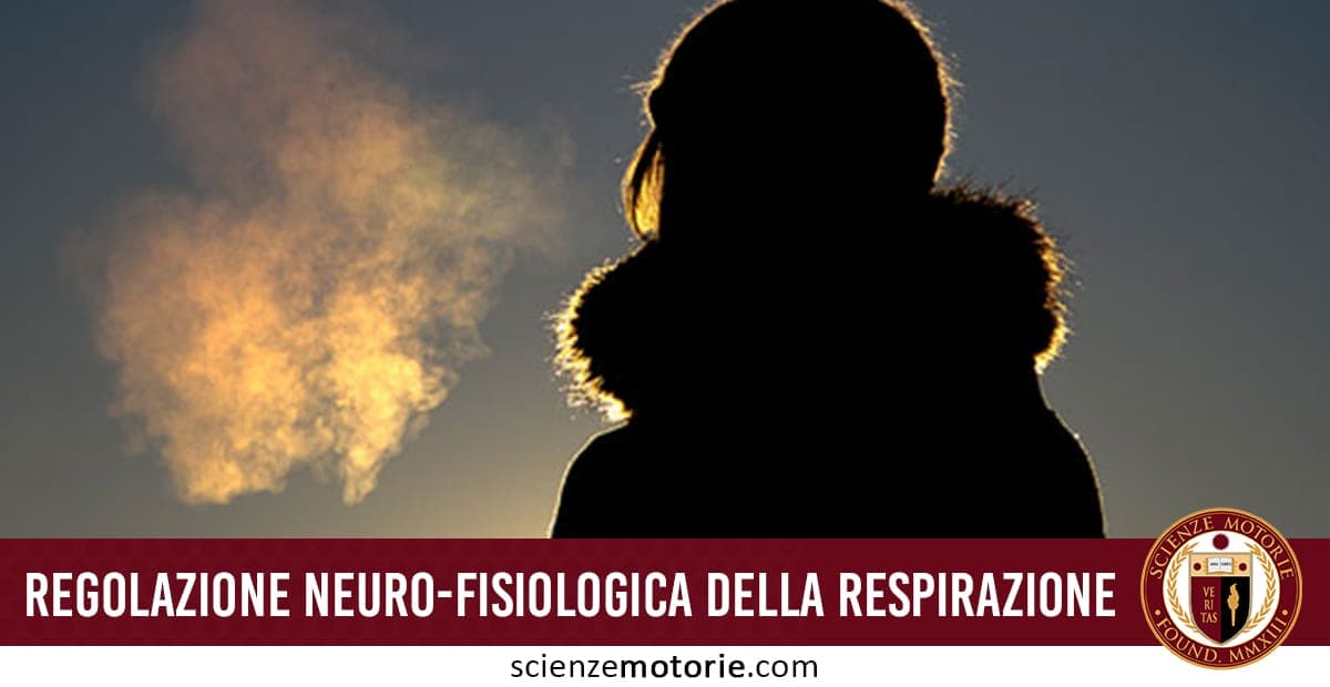 Silhouette di una persona con cappuccio in controluce, con vapore del respiro che si disperde nell’aria fredda.