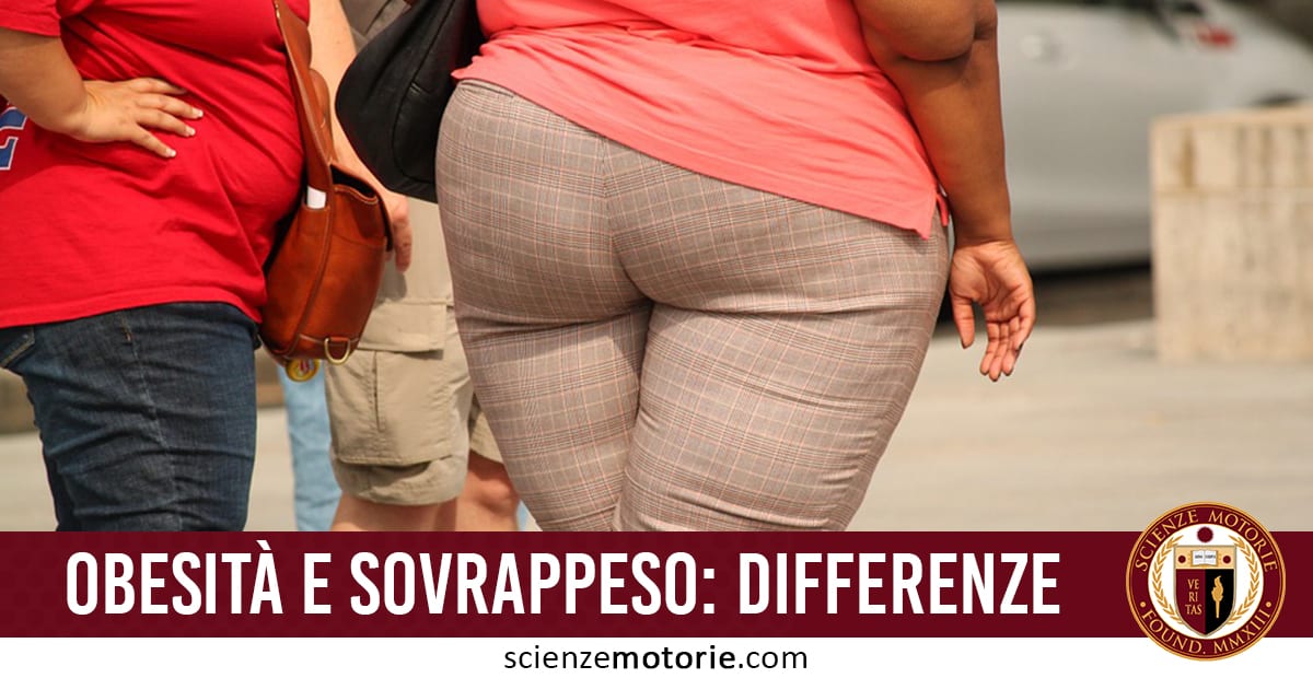 Obesità e Sovrappeso: differenze e soluzioni > Scienze Motorie